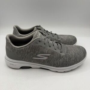 Skechers Womens Go Walk 5 True Shoes Womens Sz 10 Grey Running Sneakers 15905